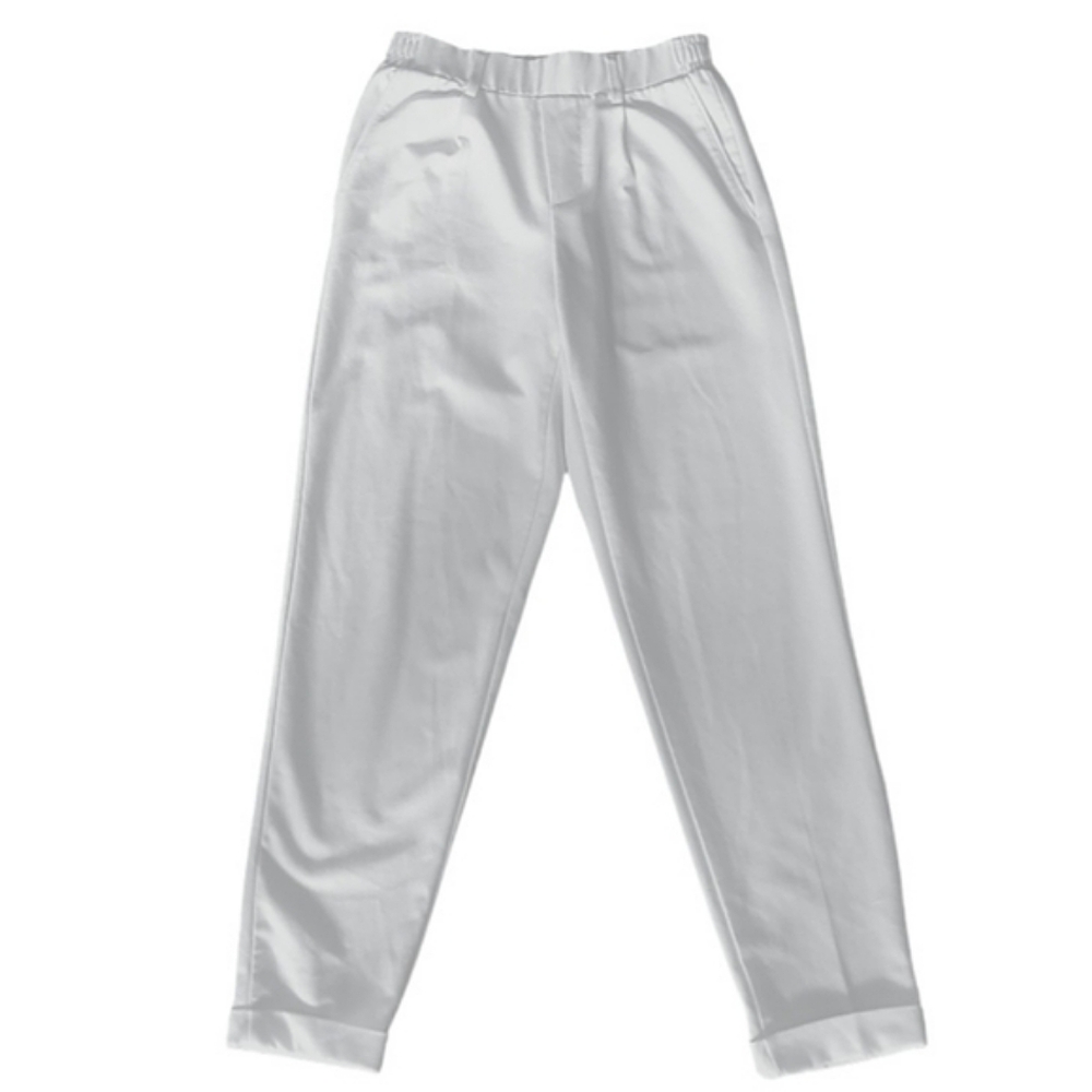 BERSHKA relaxed fit trousers
